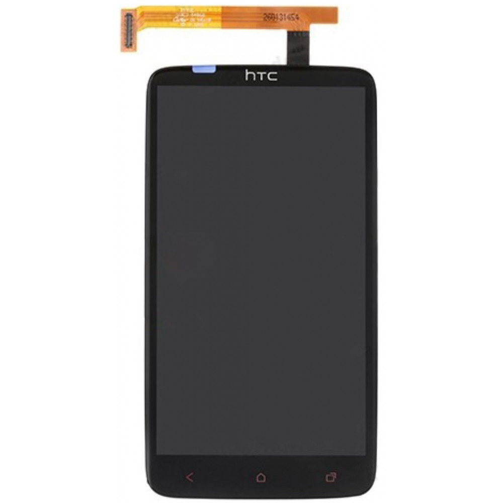 Дисплей для HTC One X+ в сборе с тачскрином, черный