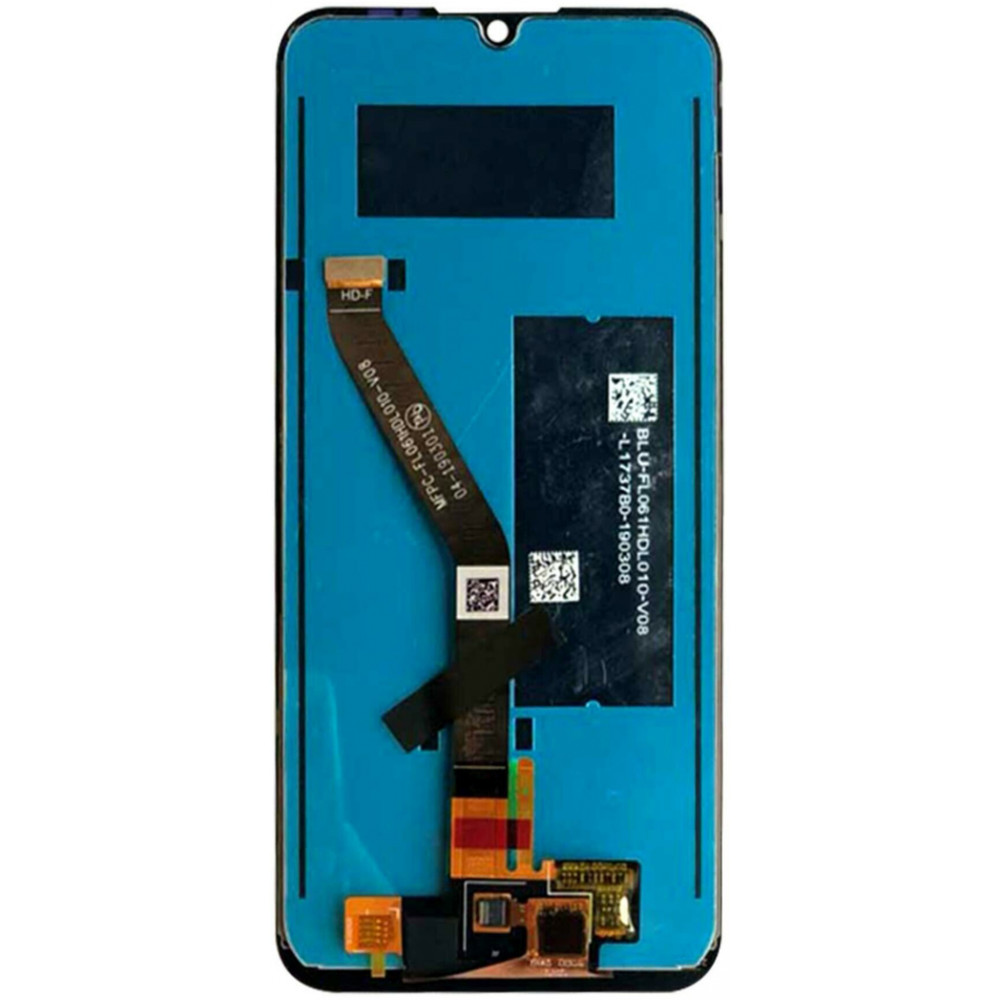 Дисплей для Huawei Honor 8A в сборе с тачскрином, черный