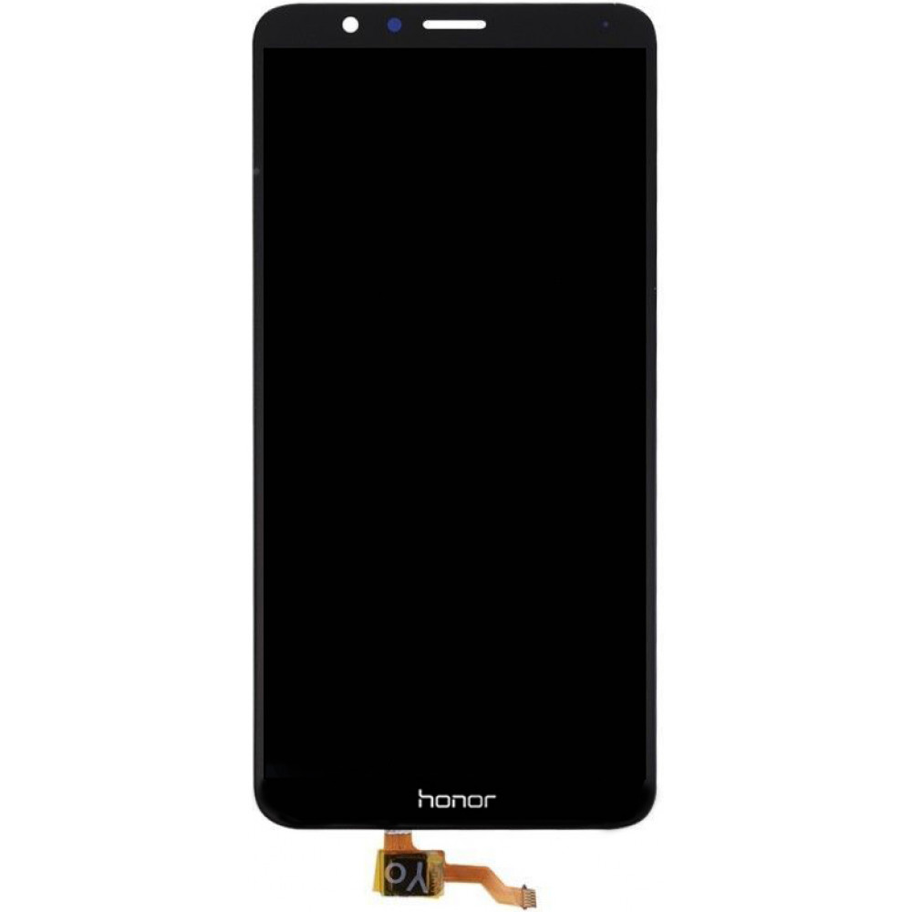 Дисплей для Huawei Honor 7X в сборе с тачскрином, черный