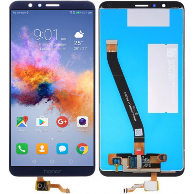 Дисплей для Huawei Honor 7X в сборе с тачскрином, синий