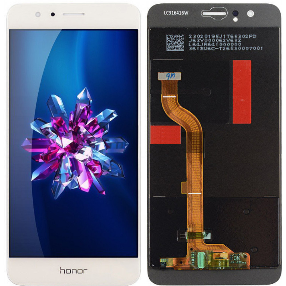 Дисплей для Huawei Honor 8 в сборе с тачскрином, белый