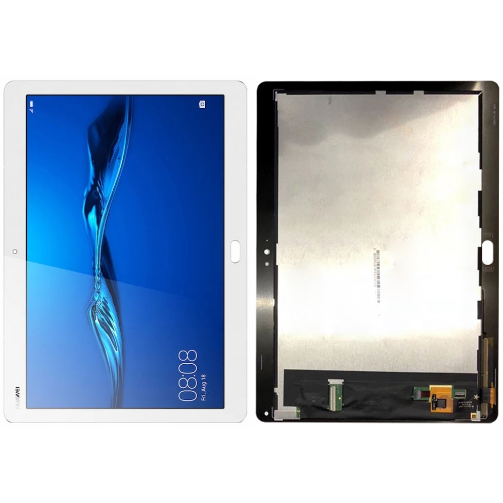 Дисплей для Huawei MediaPad M3 Lite 10 в сборе с тачскрином, белый