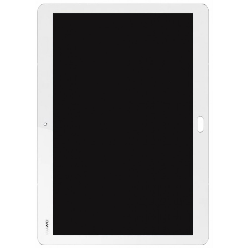 Дисплей для Huawei MediaPad M3 Lite 10 в сборе с тачскрином, белый