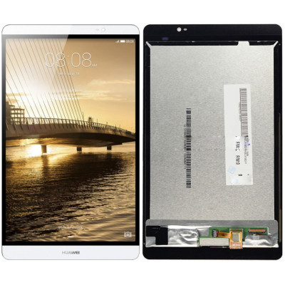 Дисплей для Huawei MediaPad M2 8.0 (M2-801L) в сборе с тачскрином, белый