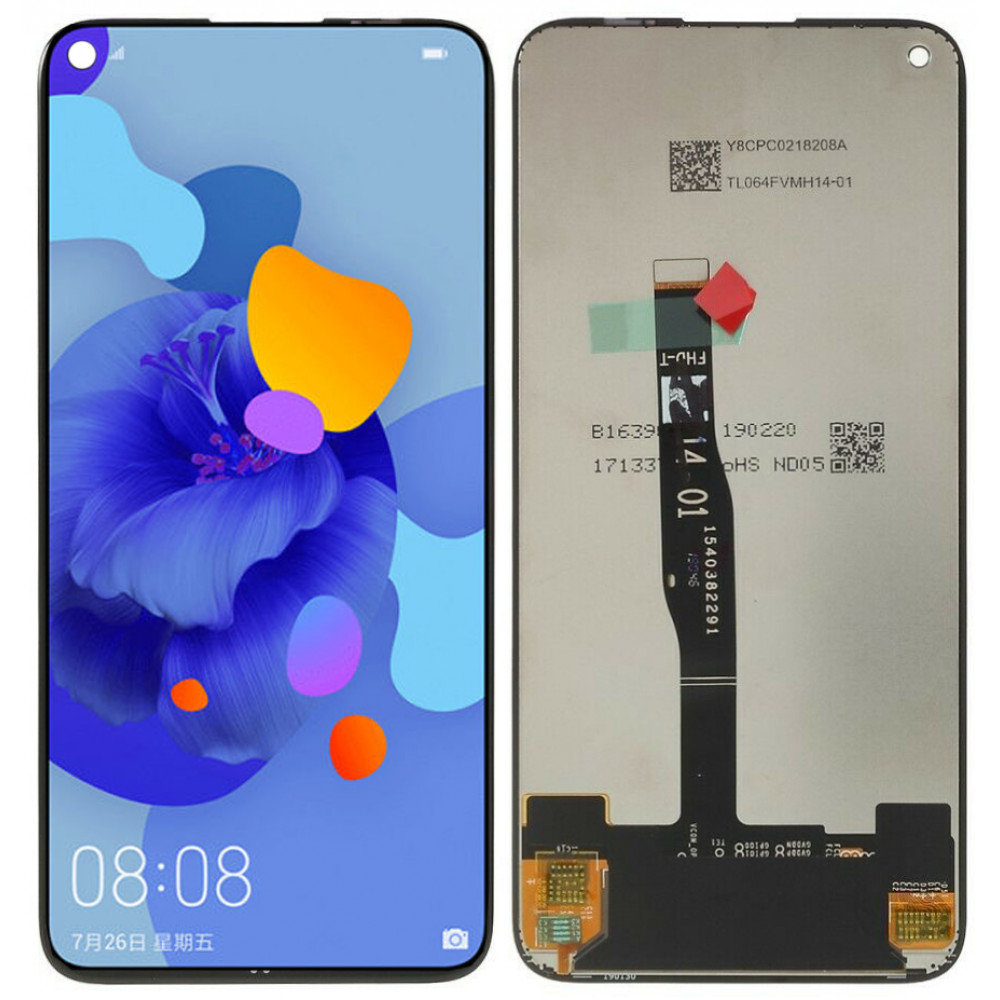 Дисплей для Huawei Nova 5i в сборе с тачскрином, черный