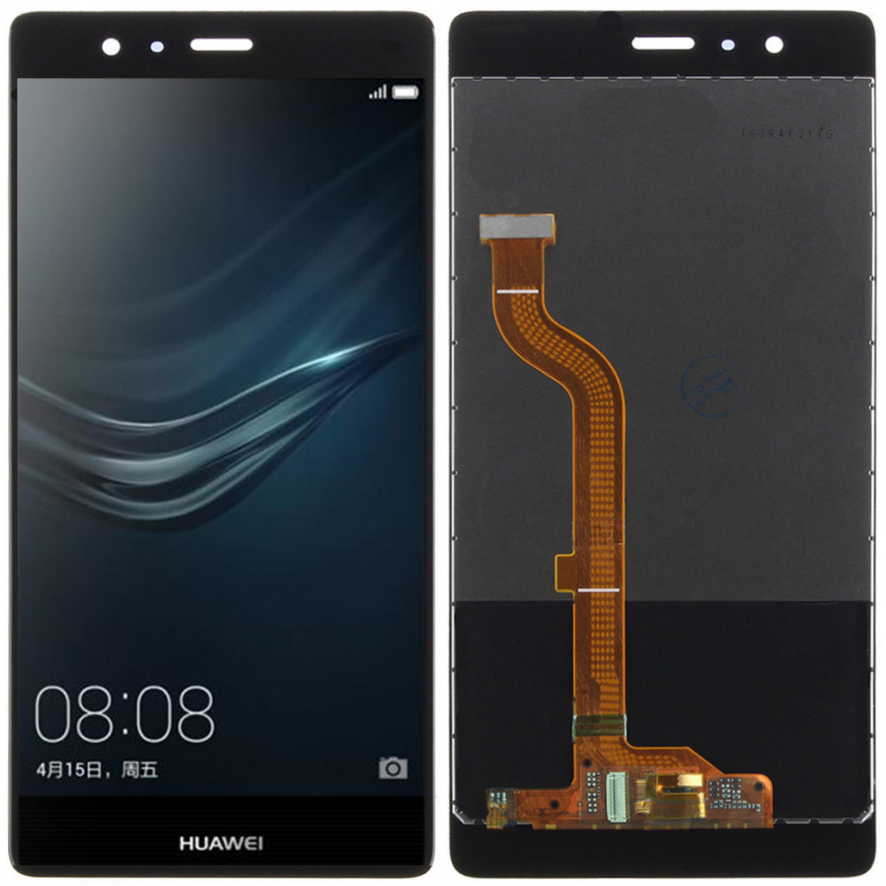 Дисплей для Huawei P9 в сборе с тачскрином, черный