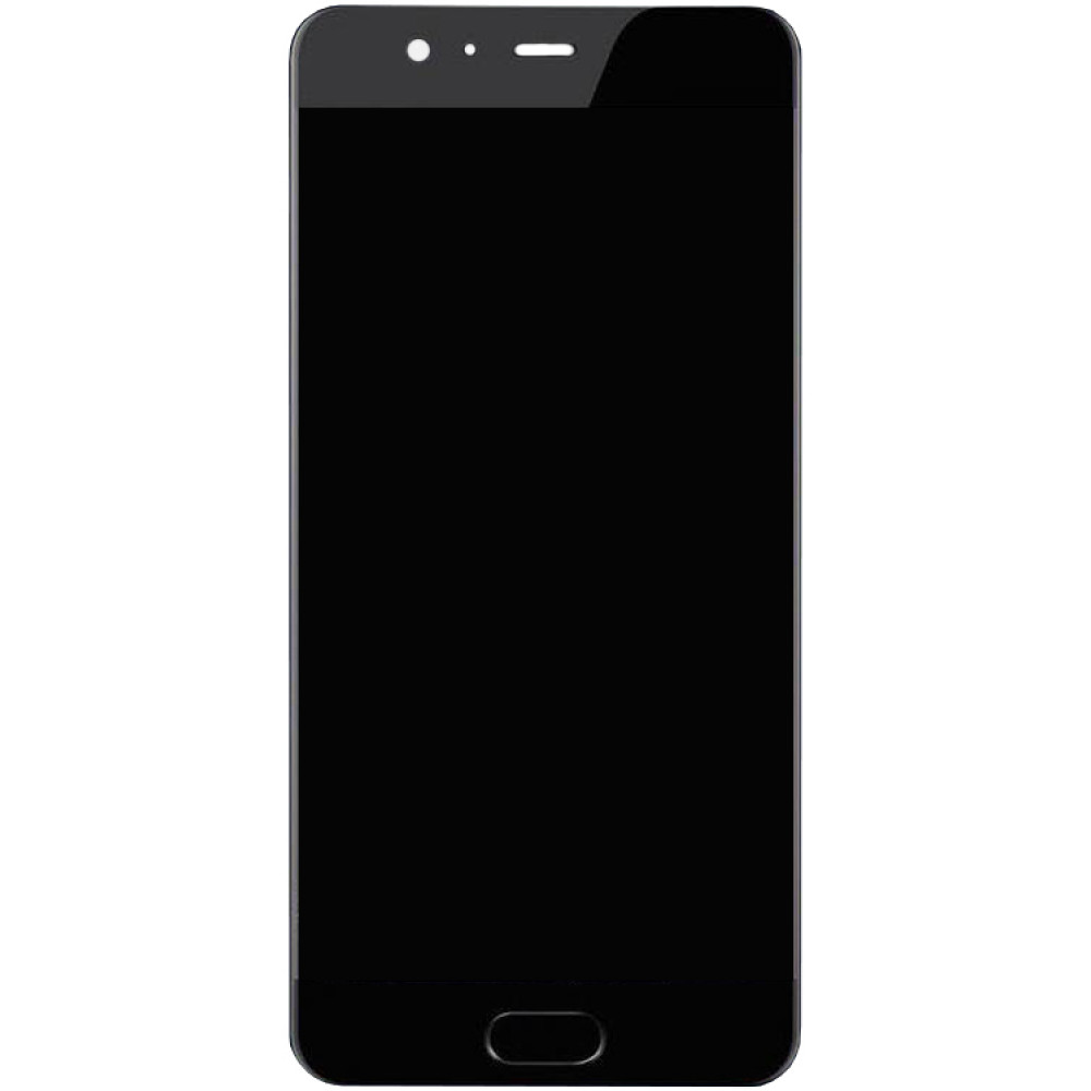 Дисплей для Huawei P10 Plus в сборе с тачскрином и датчиком отпечатка пальца, черный