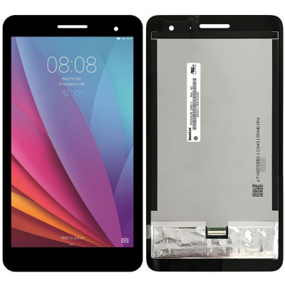 Дисплей для Huawei MediaPad T1 7.0 3G (T-701U) в сборе с тачскрином, черный