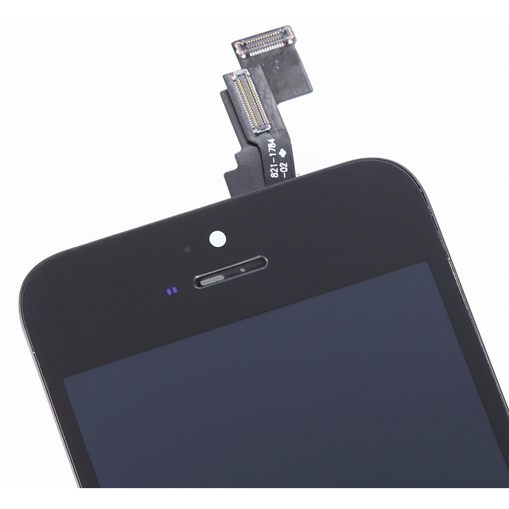 Дисплей для iPhone 5C в сборе с тачкрином, черный
