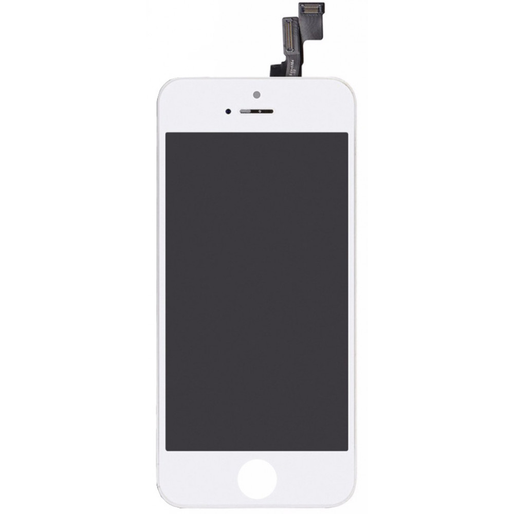 Дисплей для iPhone 5S в сборе с тачскрином, белый