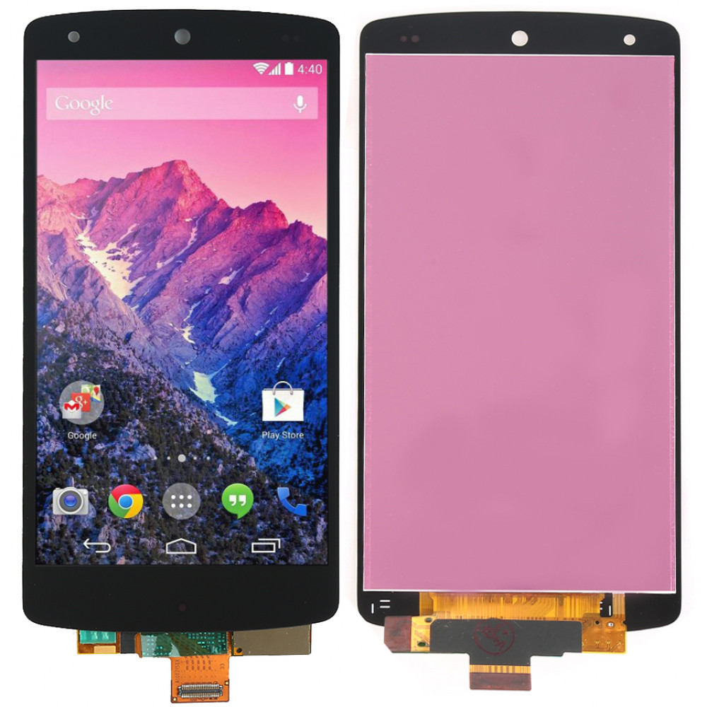 Дисплей для LG Nexus 5 (D820) в сборе с тачскрином, черный