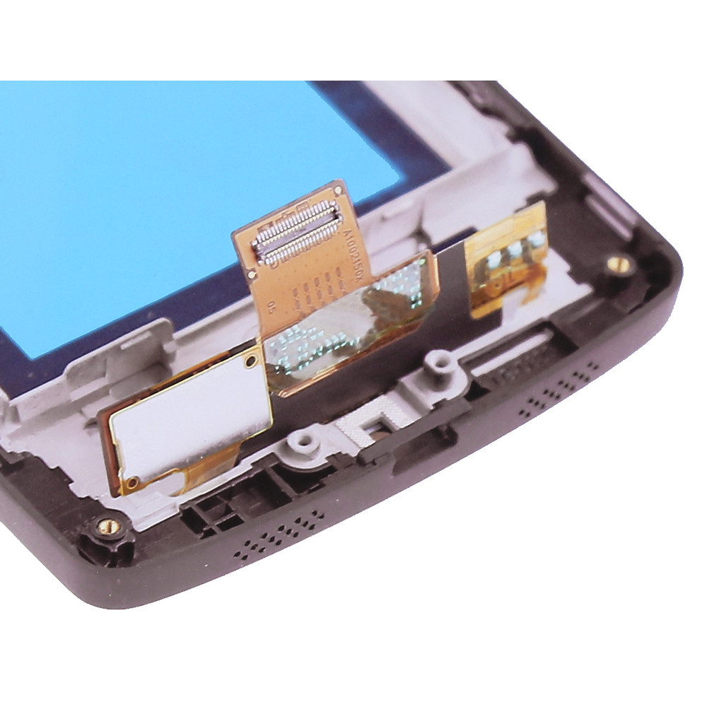 Дисплей для LG Nexus 5 (D820) в сборе с тачскином и рамкой, черный