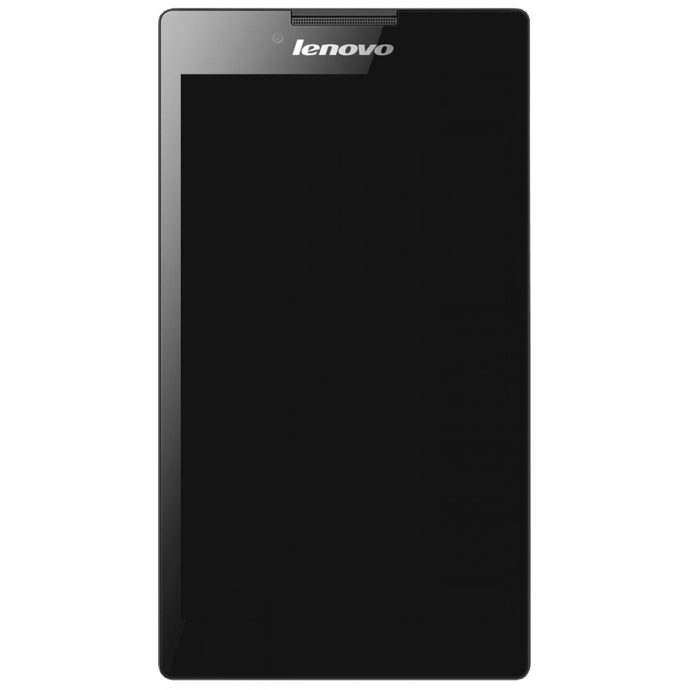 Дисплей для Lenovo Tab 2 (A7-30)/ (A3300-HV) в сборе с тачскрином и рамкой, черный