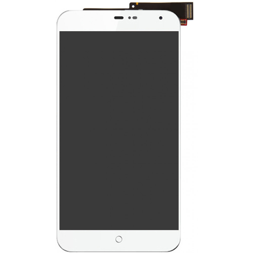 Дисплей для Meizu MX2 в сборе с тачскрином, белый