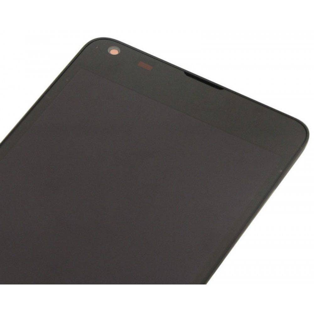 Дисплей для Nokia Lumia 640 в сборе с тачскрином и рамкой, черный