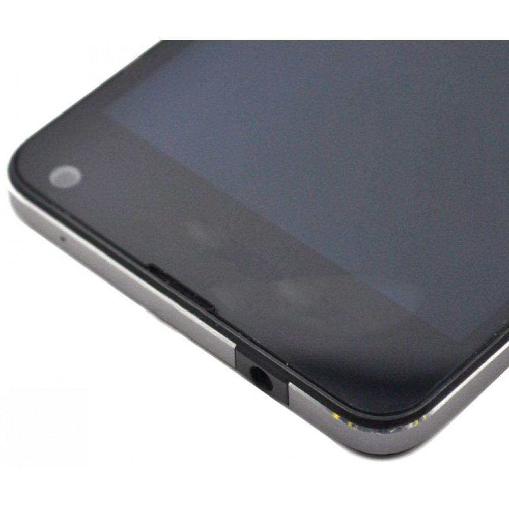 Дисплей для Nokia Lumia 650 в сборе с тачскрином и рамкой, черный