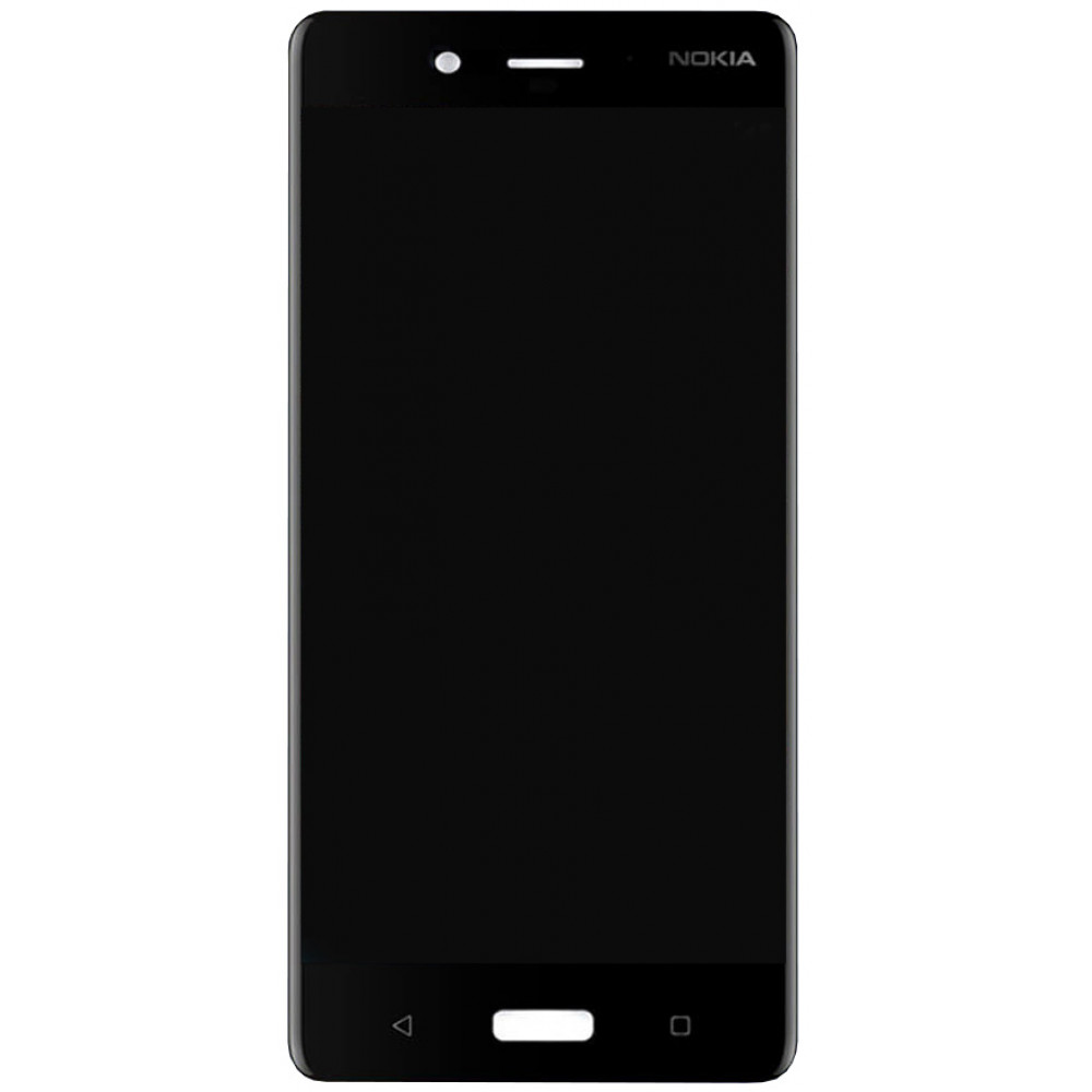 Дисплей для Nokia 8 в сборе с тачскрином, черный