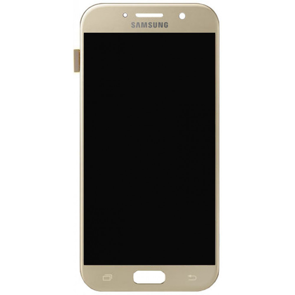 Дисплей для Samsung Galaxy A3 (A320F 2017) в сборе с тачскрином, золотой
