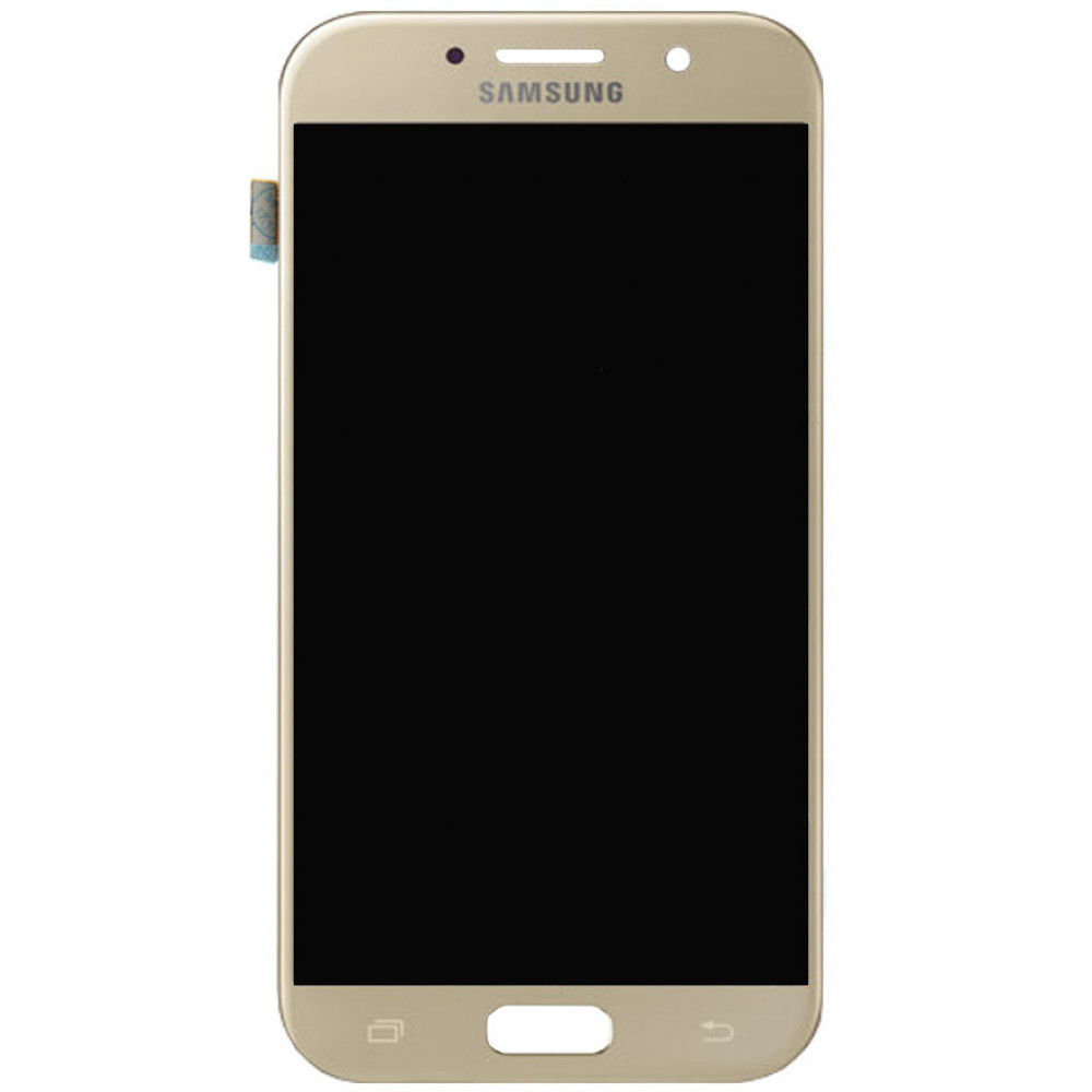 Дисплей для Samsung Galaxy A5 (A520 2017) в сборе с тачскрином, золотой