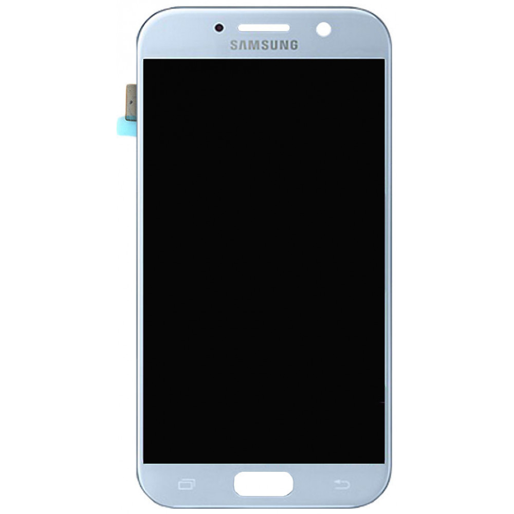 Дисплей для Samsung Galaxy A5 (A520 2017) в сборе с тачскрином, голубой