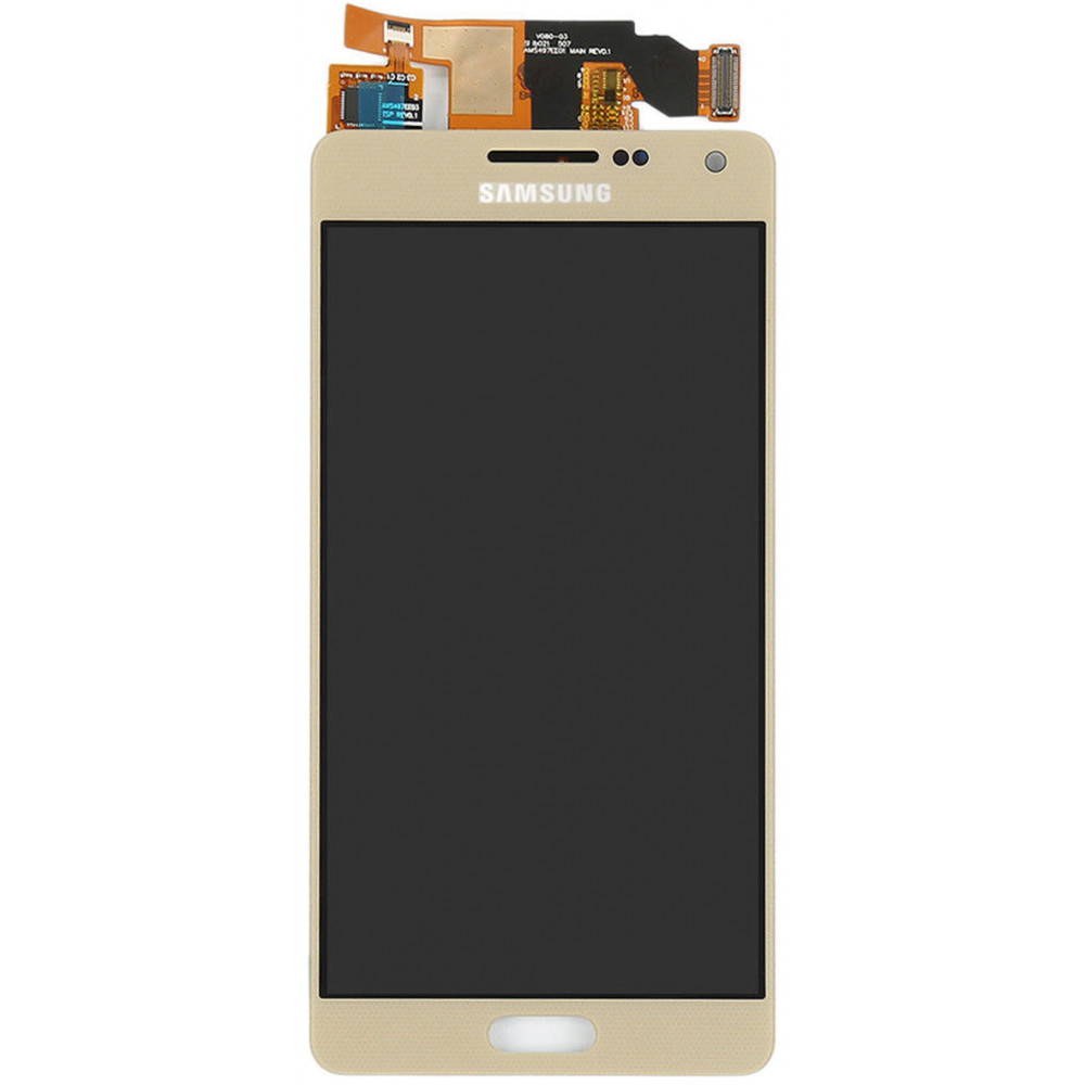 Дисплей для Samsung Galaxy A5 (A500F 2015) в сборе с тачскрином, золотой