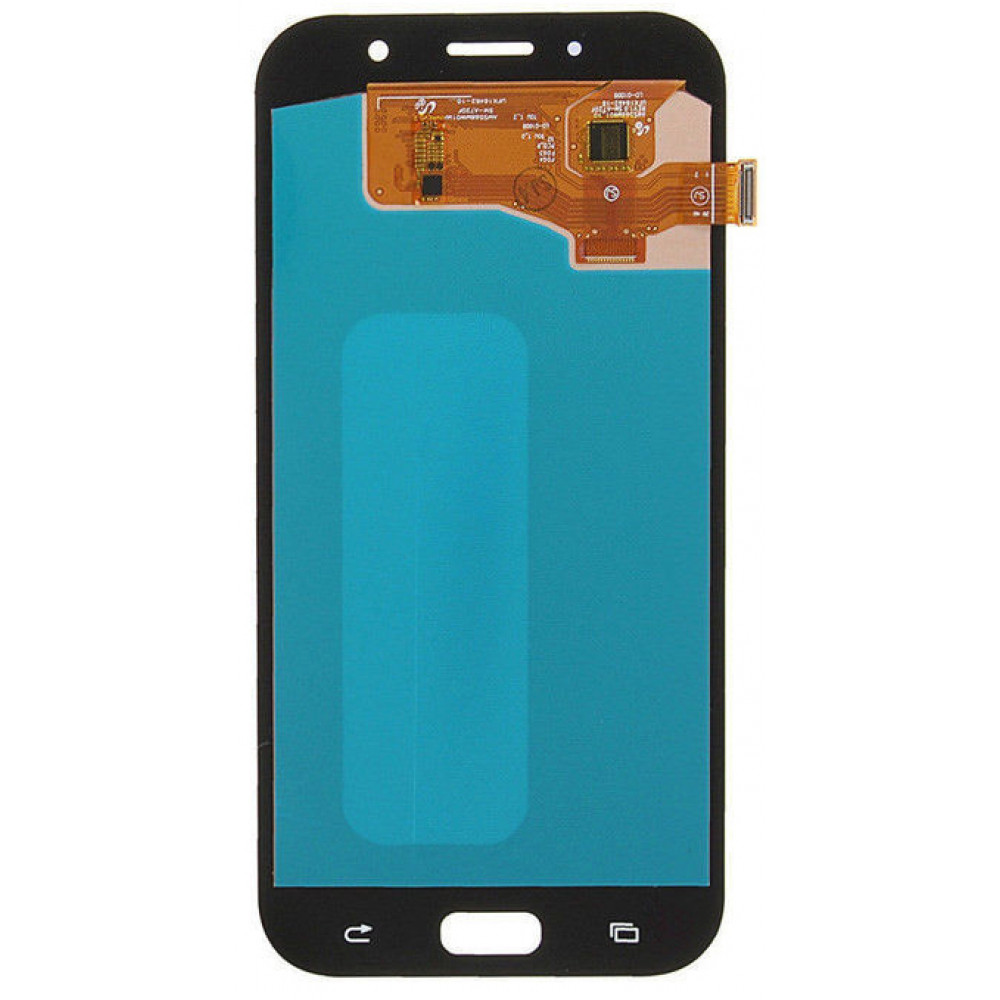 Дисплей для Samsung Galaxy A7 (A720 2017) в сборе с тачскрином, голубой