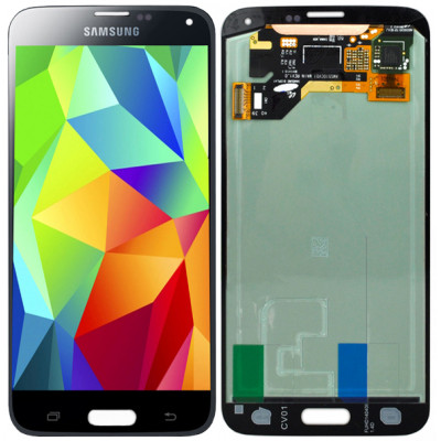 Дисплей для Samsung Galaxy S5 (G900F) в сборе с тачскрином, черный