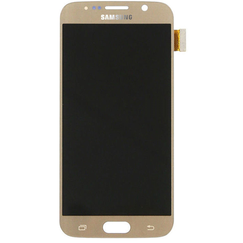 Дисплей для Samsung Galaxy S6 (G920F 2015) в сборе с тачскрином, золотой
