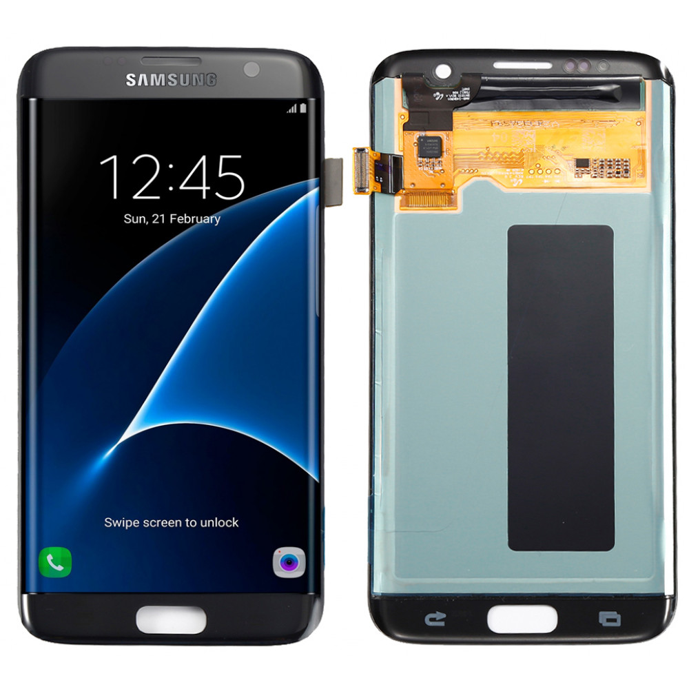 Дисплей для Samsung Galaxy S7 EDGE (G935) в сборе с тачскрином, черный