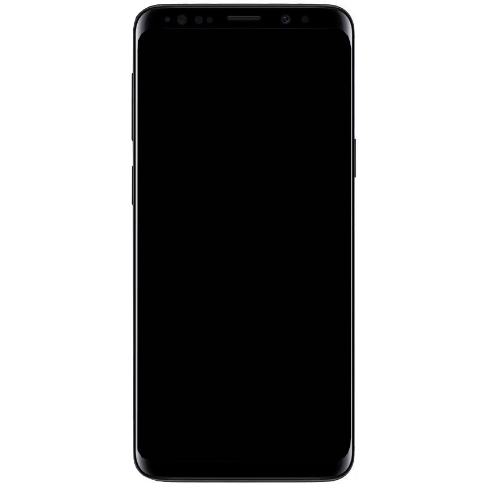 Дисплей для Samsung Galaxy S9 Plus в сборе с тачскрином и рамкой, черный