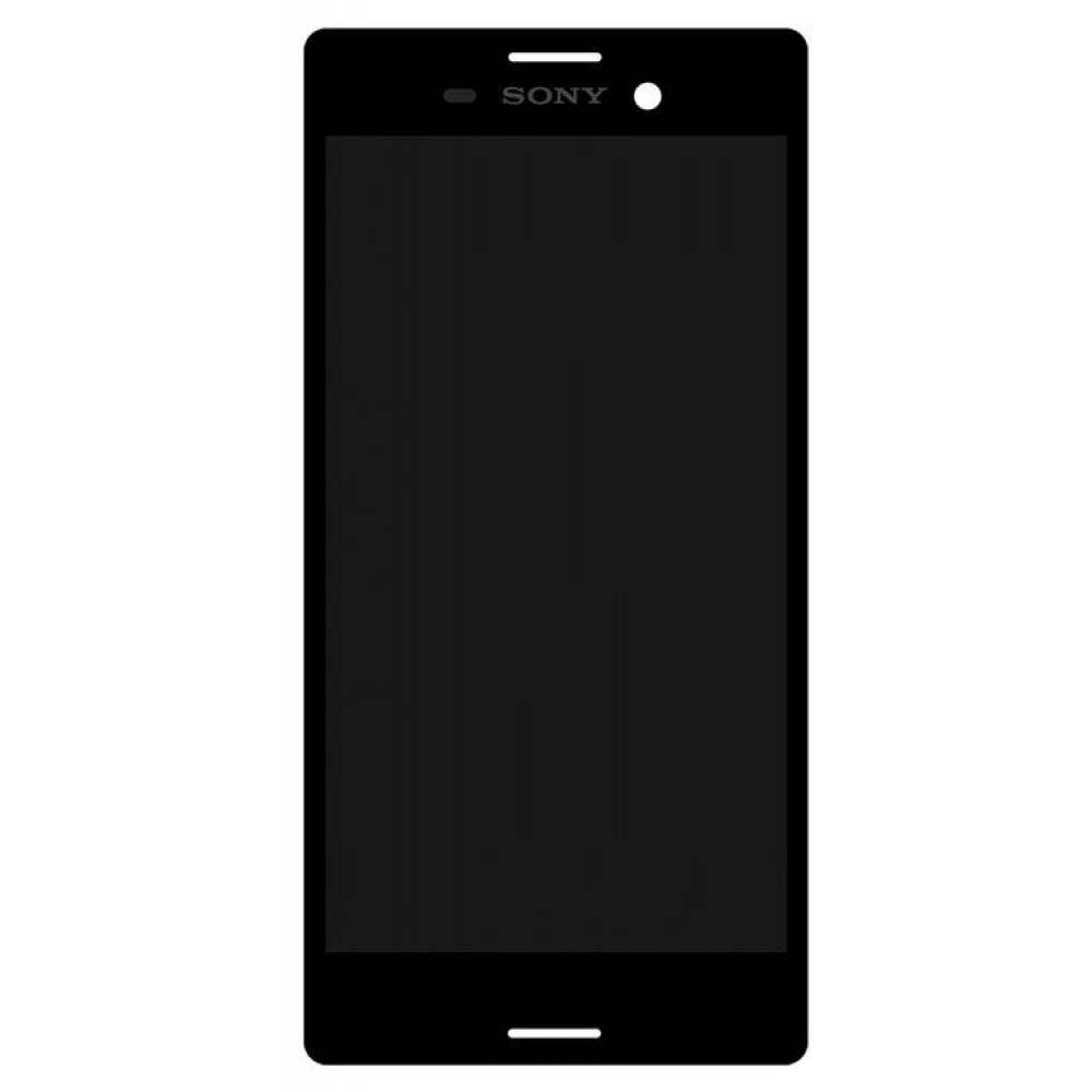 Дисплей для Sony Xperia M4 Aqua в сборе с тачскрином, черный