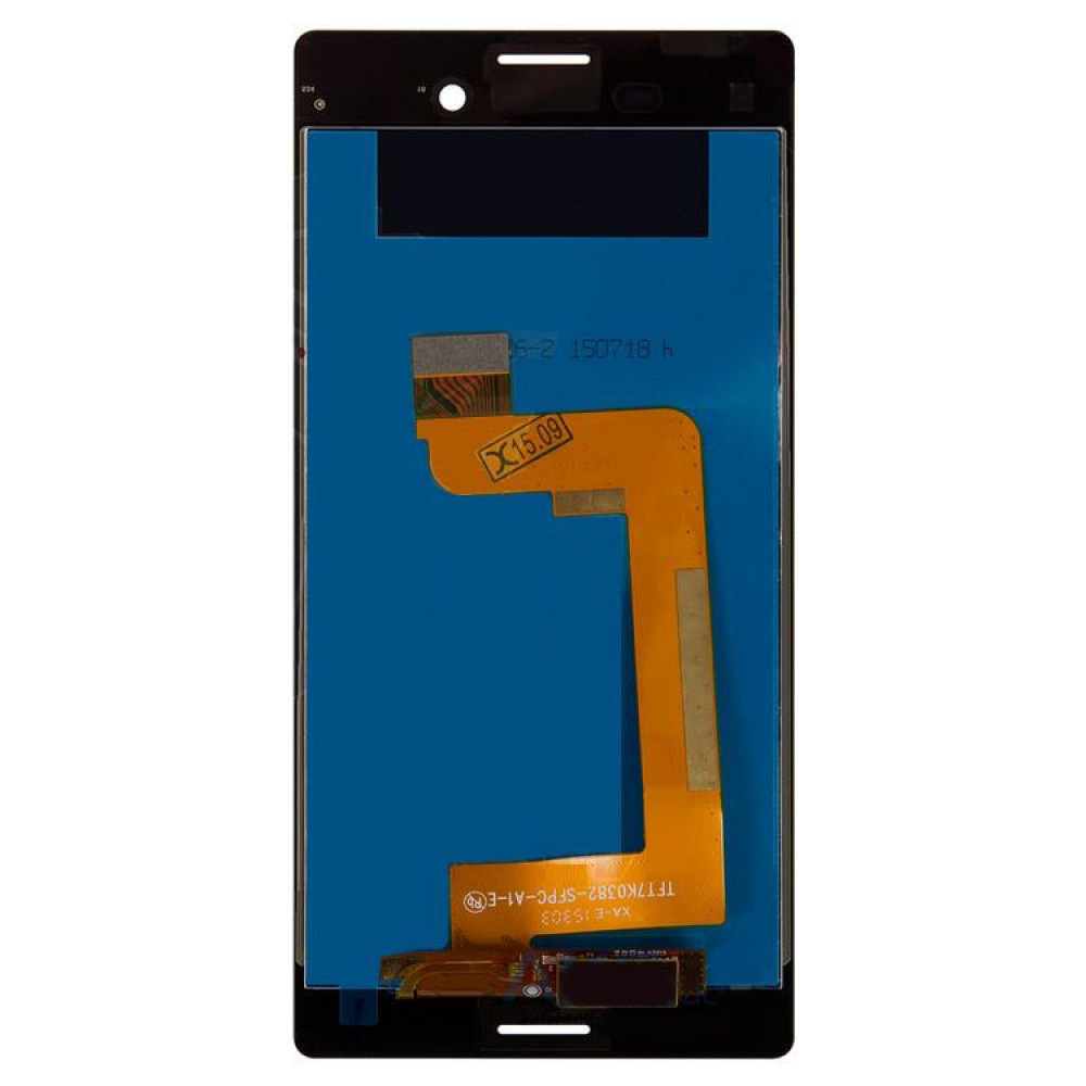 Дисплей для Sony Xperia M4 Aqua в сборе с тачскрином, черный