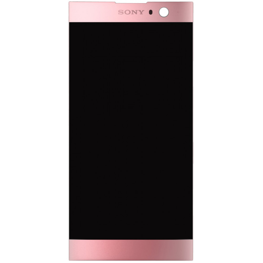 Дисплей для Sony Xperia XA2 в сборе с тачскрином, розовый