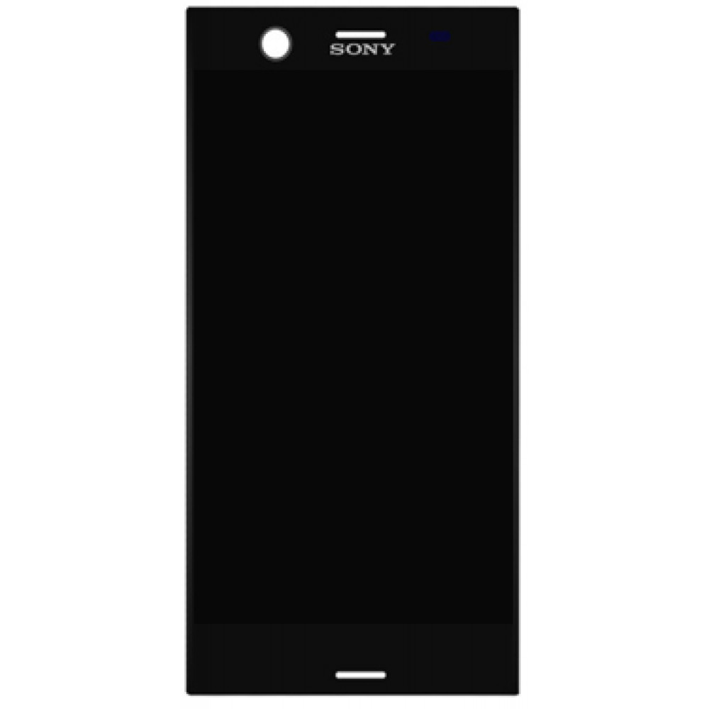 Дисплей для Sony Xperia XZ1 в сборе с тачскрином, черный