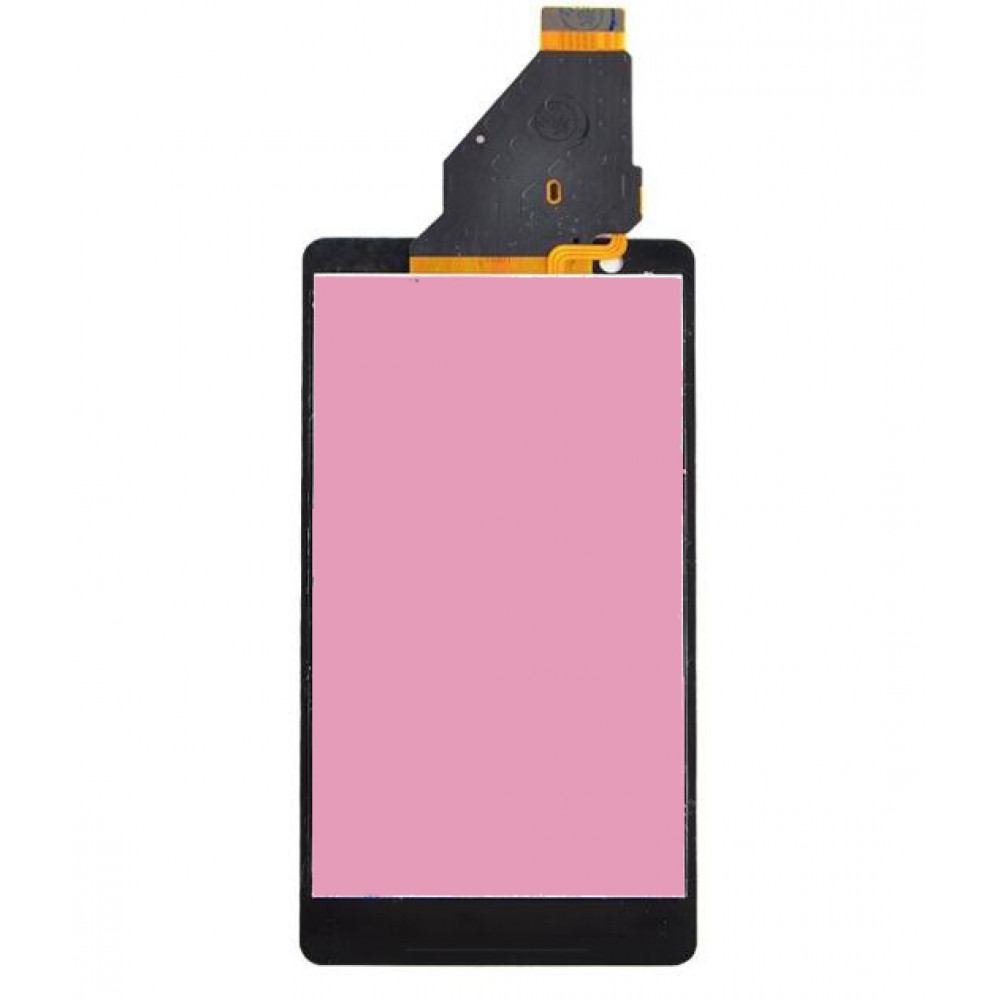 Дисплей для Sony Xperia ZR (C5502/ C5503) в сборе с тачскрином, черный