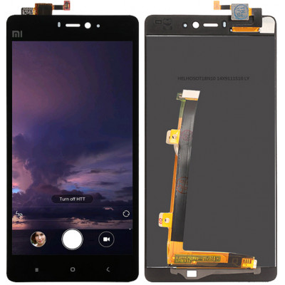 Дисплей для Xiaomi Mi4i в сборе с тачскрином, черный