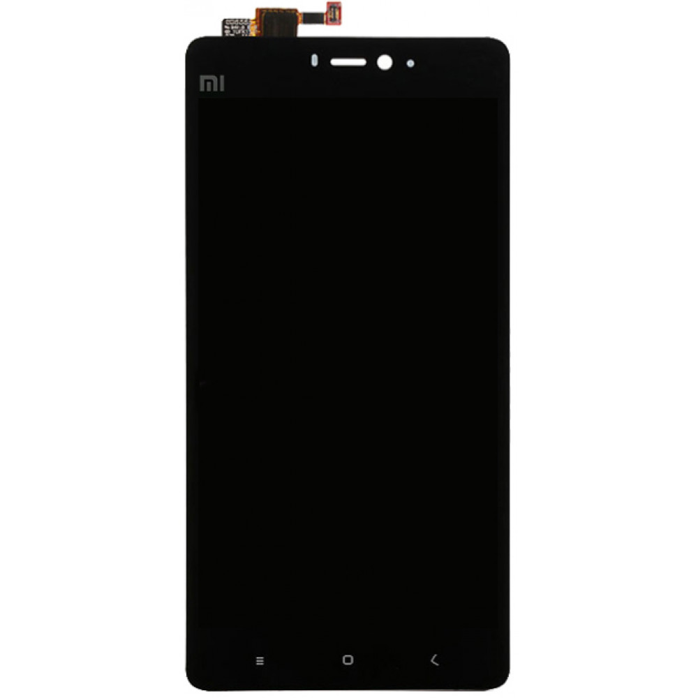 Дисплей для Xiaomi Mi4i в сборе с тачскрином, черный
