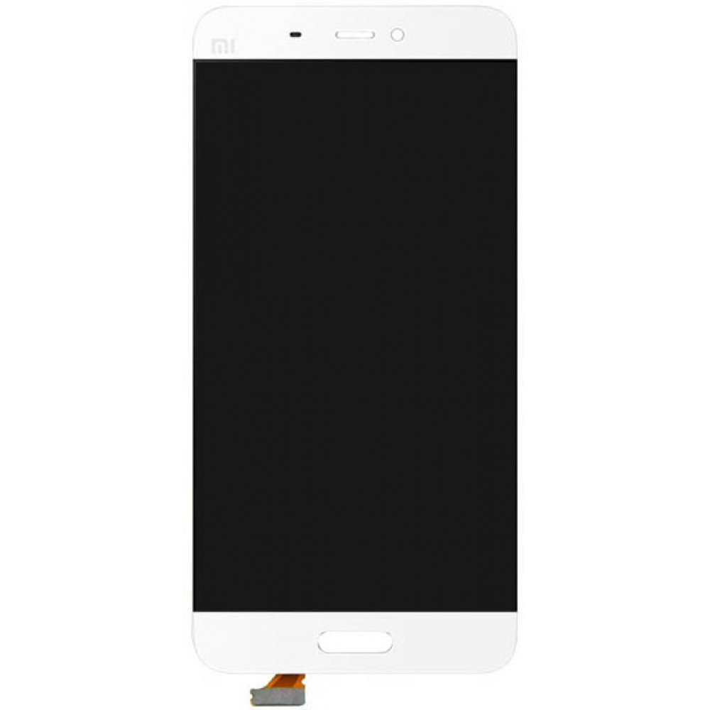 Дисплей для Xiaomi Mi5 в сборе с тачскрином, белый