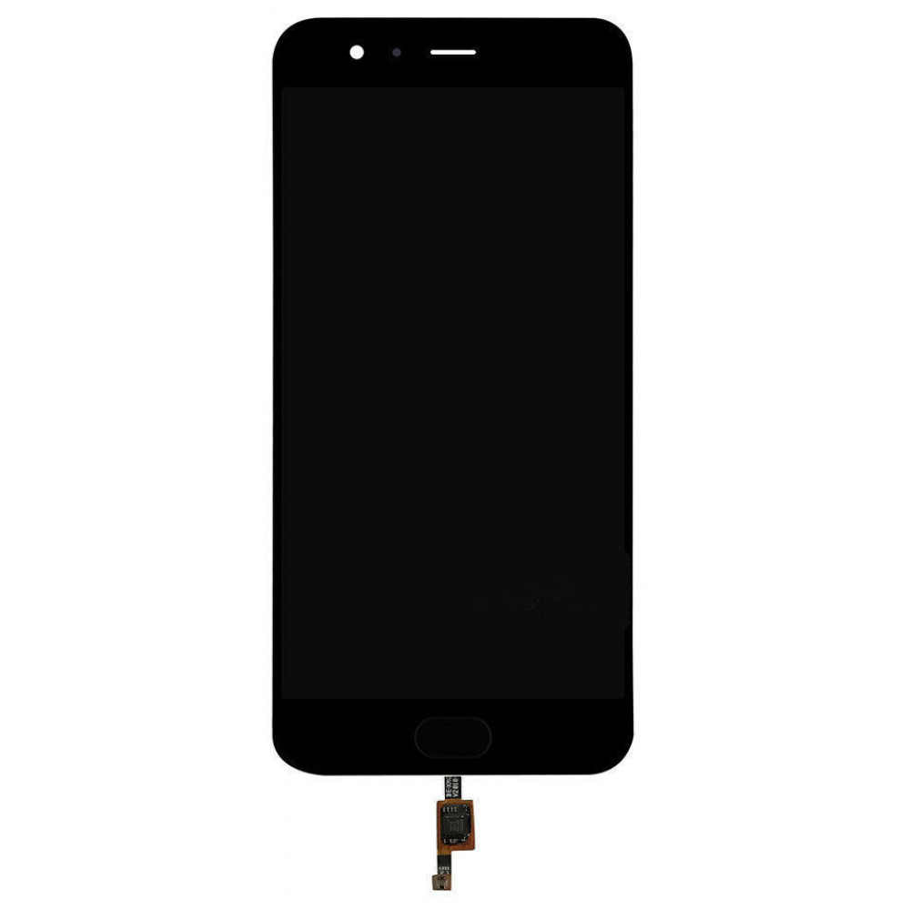 Дисплей для Xiaomi Mi6 в сборе с тачскрином и датчиком отпечатка, черный