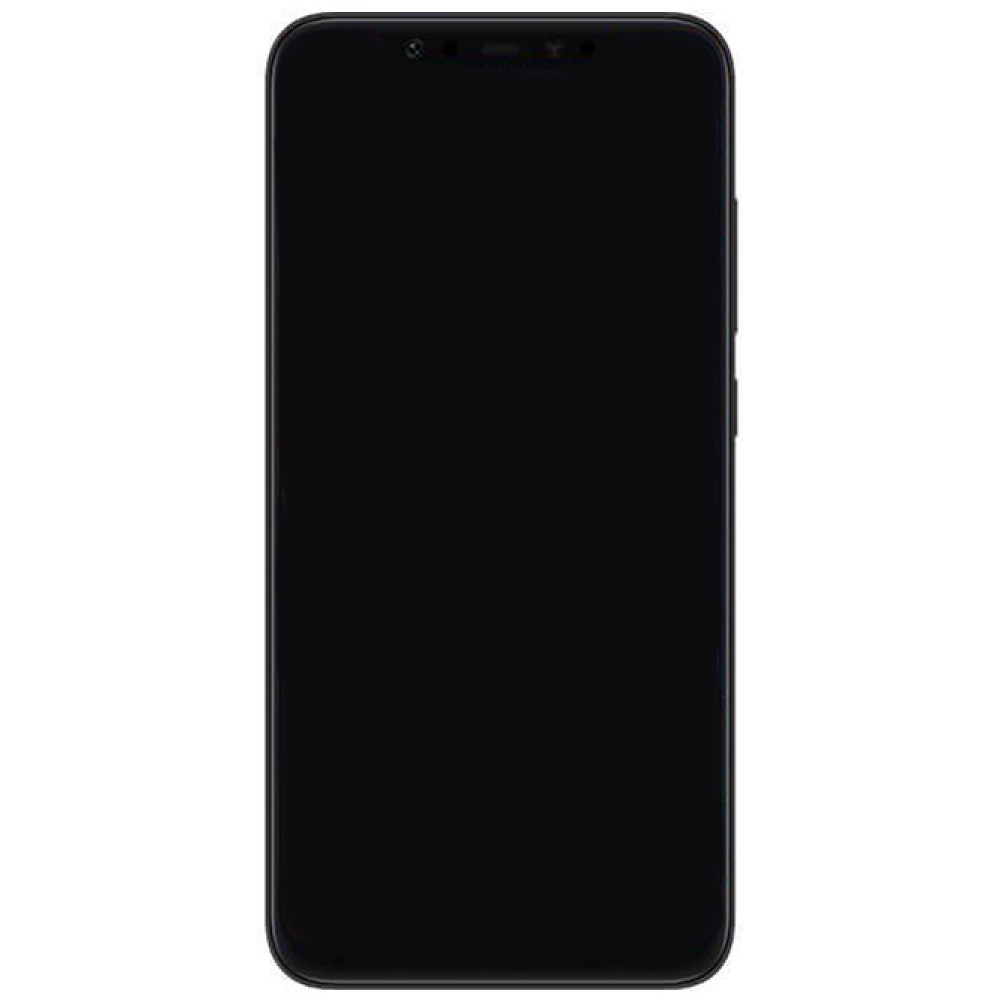 Дисплей для Xiaomi Mi8 в сборе с тачскрином с рамкой, черный