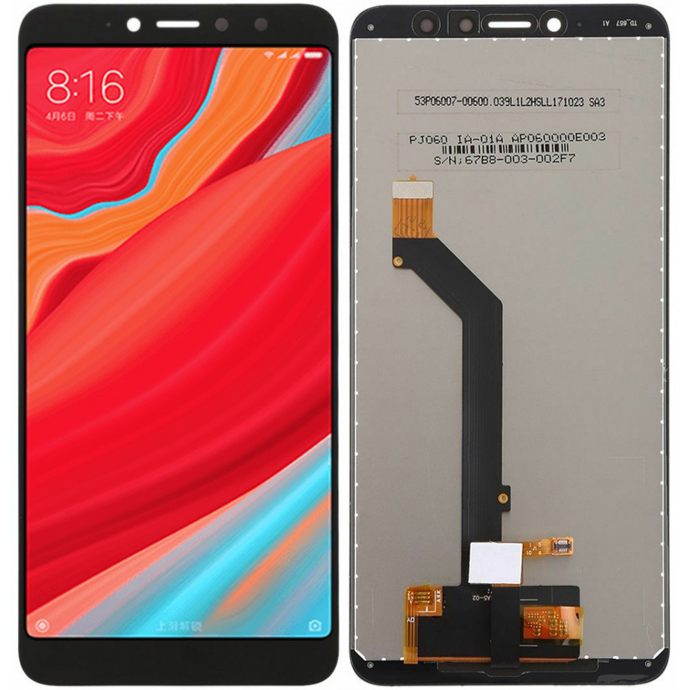 Дисплей для Xiaomi Redmi S2 / Redmi Y2 в сборе с тачскрином, черный