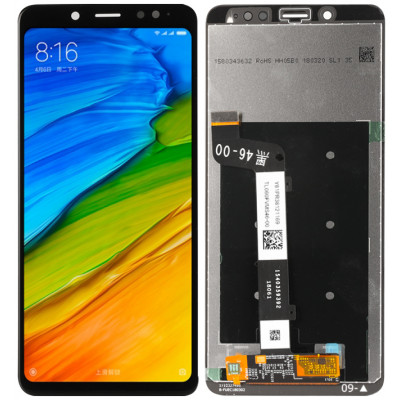 Дисплей для Xiaomi Redmi Note 5 / Redmi Note 5 Pro в сборе с тачскрином, черный