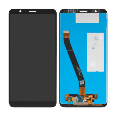 Дисплей для Huawei Honor 7X в сборе с тачскрином, черный