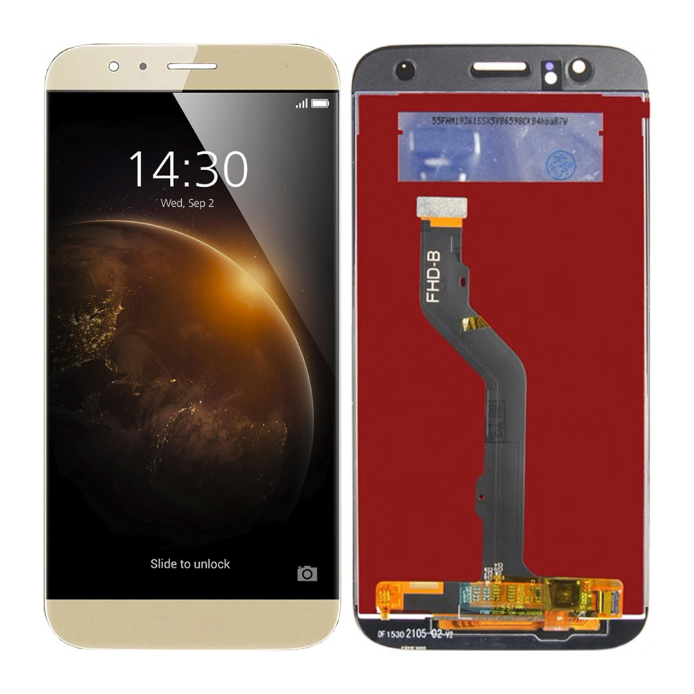 Дисплей для Huawei G8 / G7 Plus в сборе с тачскрином, золотой