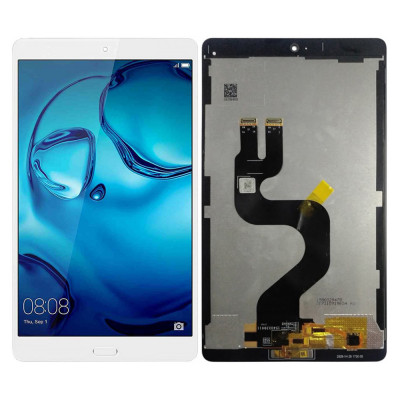Дисплей для Huawei MediaPad M3 8.4 в сборе с тачскрином, белый