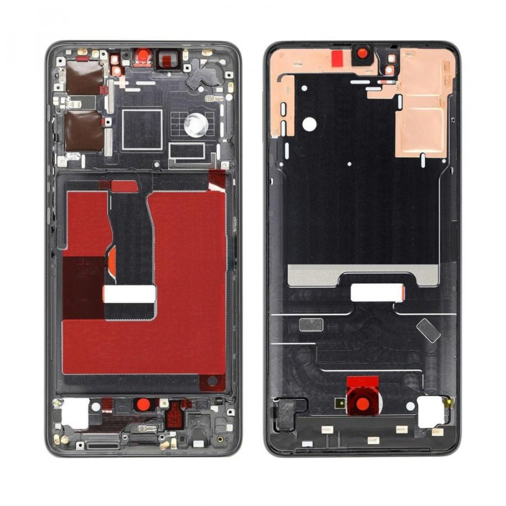 Средняя часть корпуса (рамка) для Huawei P30, черная